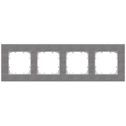 Rammi fjórfaldur DELTA miro, svargrár vörumynd