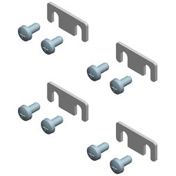 Samtengi fyrir festislár í skápa, d= 250 mm vörumynd