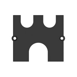 Gegnumtak í mod, 1x Ø10mm, 2x Ø14mm vörumynd