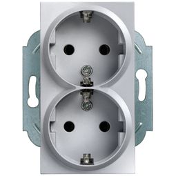 Tengill, tvöfaldur DELTA Miro, állitaður, 16 A vörumynd