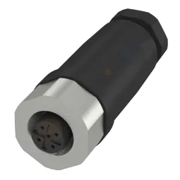 Tengi, M12, beint kvt 5p A, ryðfrí ró vörumynd