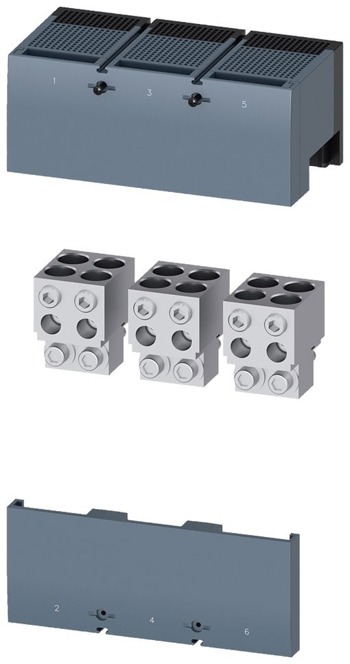 Kapaltengi 4x 120-240 mm2 Cu + hlíf f. 3VA15+25 vörumynd - mynd 1 af 2