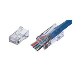 Tengi, RJ45, Cat. 6, gegnumgangs, 50 stk. vörumynd