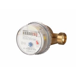 Mælir f. heitt vatn PN16, 2,5 m³/h, ¾ " l= 80 mm vörumynd