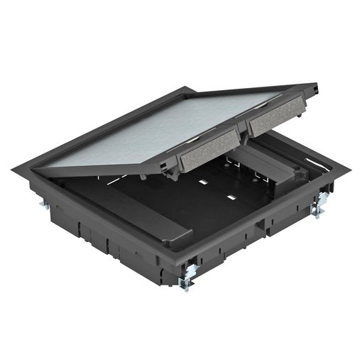 Gólfdós GES9/55U RAL 9011 vörumynd - mynd 1 af 2