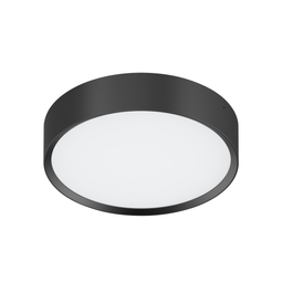 Útiljós Mandal í loft 12W LED, 25 sm, svart, vörumynd