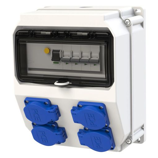 Tenglakassi LOFER7 4x16A 250V IP54 vörumynd - mynd 1 af 1