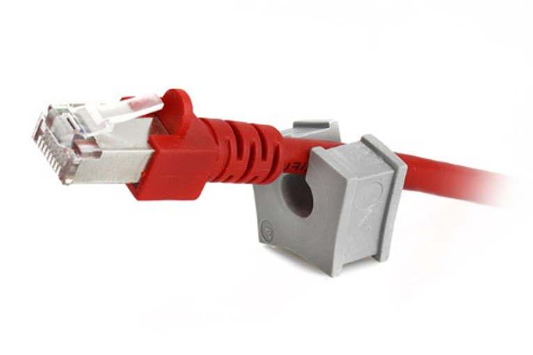 QT 2/3 þétting 2x 3mmØ, grá 20x19mm vörumynd - mynd 1 af 1