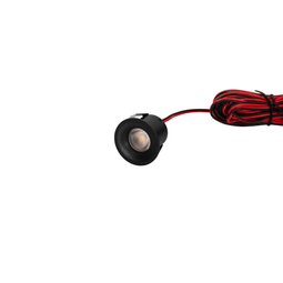 Innf. ljós Tiny 2W DC24V Ø38 IP65, svart vörumynd