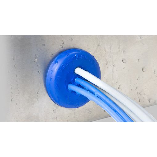 Stungunippill KEL-DPZ-HD 50/8, IP68, blár HD vörumynd - mynd 1 af 7