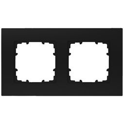 Rammi, tvöfaldur DELTA miro, svartur vörumynd