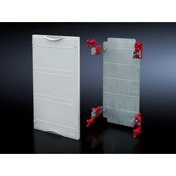 Eining með tækjaplötu, 500 x 450 mm (b x h) vörumynd