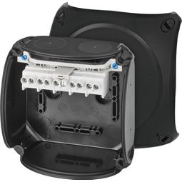 Tengid 130x130x77mm m kl EX svæði 2 og 22 IP66 sv. vörumynd