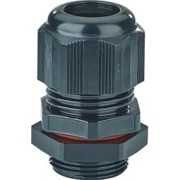 Plastnippill M25 f. EX svæði 2 og 22 IP66, sv. vörumynd