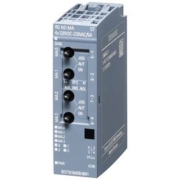 Útg.ein. ET 200SP, 4 DO Rly, 120V DC/230V AC, 5 A vörumynd