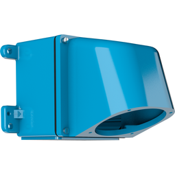 Vegghús, DS9, málmur, blátt,  70gr., f. M63 nippil vörumynd