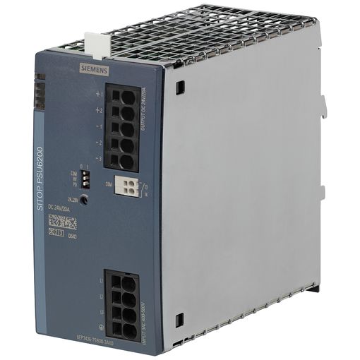 Aflgjafi PSU6200, 3x 400 VAC, 24 V DC, 20 A vörumynd - mynd 1 af 5