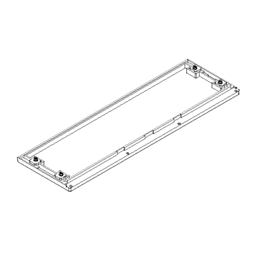 Botnplata fyrir DC 0 skápa vörumynd - mynd 1 af 1
