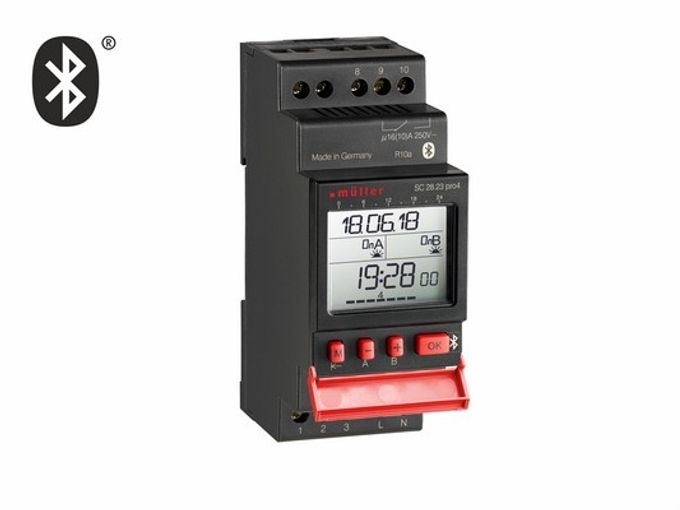 Rofaklukka, Sólúr, ein rás, Bluetooth vörumynd - mynd 1 af 4