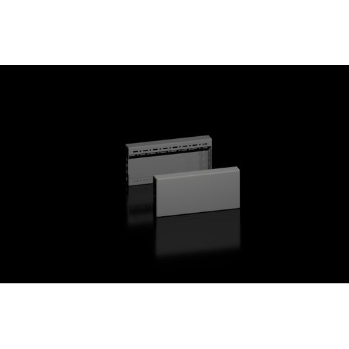 Sökkulhliðar VX, 100 mm/400 mm RAL 9005 vörumynd - mynd 1 af 1