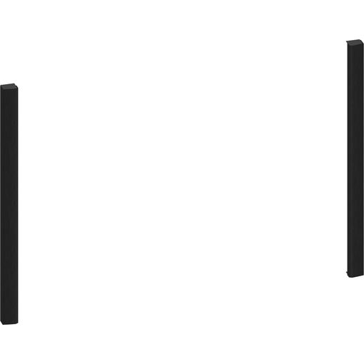 Hliðarlistar, Neff, Svart stál, 38 sm vörumynd - mynd 1 af 1