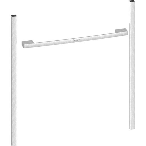 Hliðarlistar og handfang, Neff, Silfur, 60 sm vörumynd - mynd 1 af 1