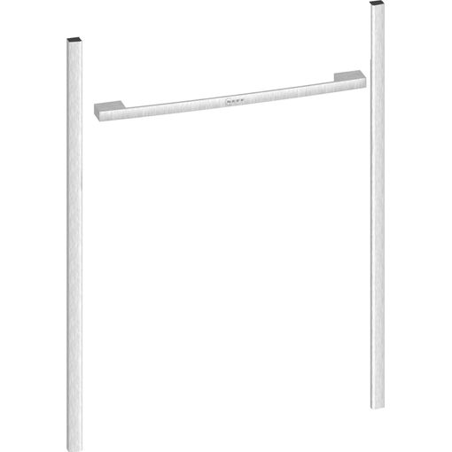 Hliðarlistar og handfang, Neff, Silfur, 75 sm vörumynd - mynd 1 af 2