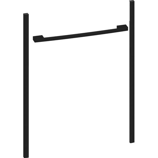 Hliðarlistar og handfang, Neff, Svart, 75 sm vörumynd - mynd 1 af 2