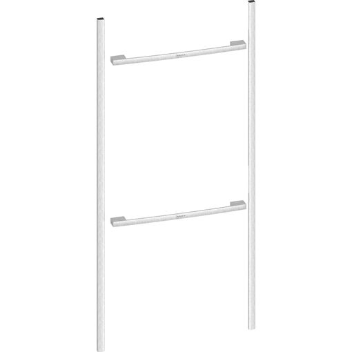 Hliðarlistar og handföng, Silfur, 120 sm vörumynd - mynd 1 af 2