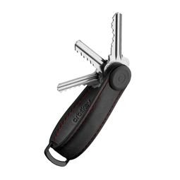 Lyklakippa Orbitkey 11, Obsidian Black/Red vörumynd