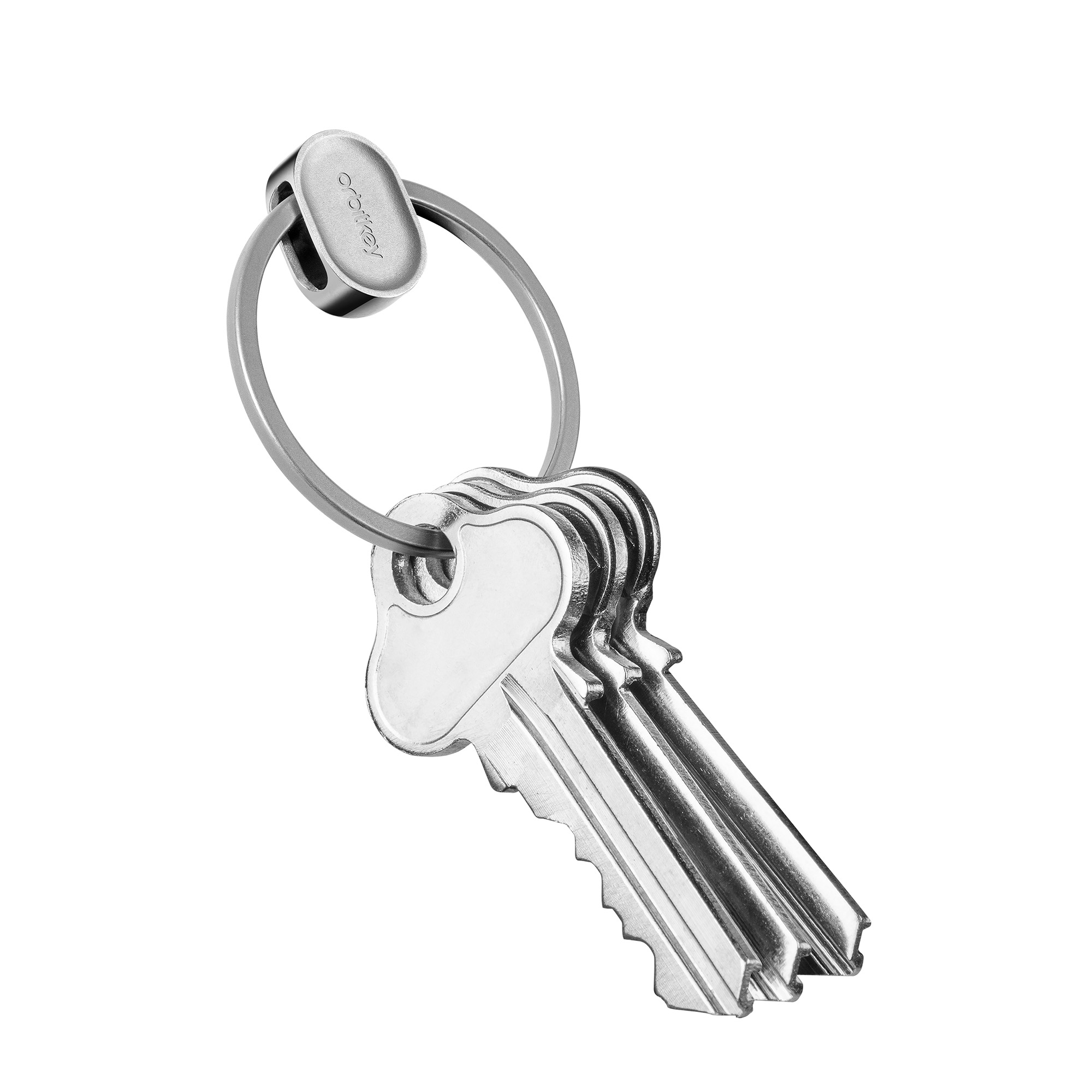 Lyklakippuhringur fyrir Orbitkey, Silver