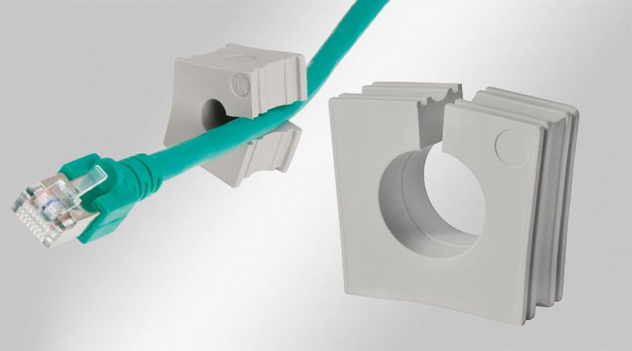 KT 33, þétting 33-34 mmØ, grá 41,5 x 40,5 mm vörumynd - mynd 1 af 1