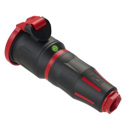 Taugartengill m/LED og loki TOPTAURUS2, gúmmí,IP54 vörumynd