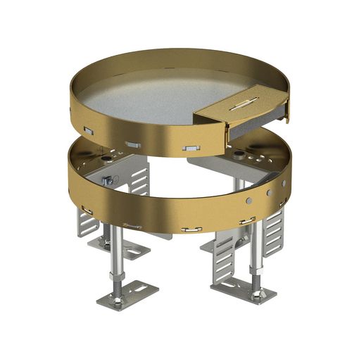 Gólfdós, Kopar, hringlótt, RKSR vörumynd - mynd 1 af 2