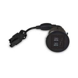 PIX Hleðslueining  2xUSB A/C 22W vörumynd