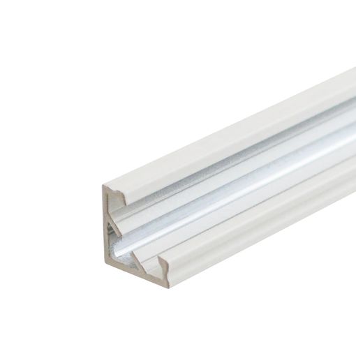 LED Prófíll P03 hvítur í kverk 2m 14,85x14,85 mm vörumynd - mynd 1 af 1