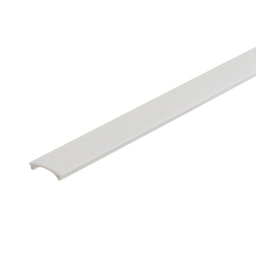 Ljóshlíf á LED prófíl PMMA Mjólkurhvítt vörumynd - mynd 1 af 1