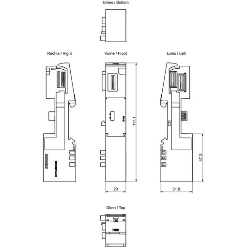 Sökkull ET 200SP, BU-SEND vörumynd - mynd 1 af 2