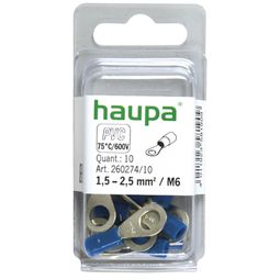 Strengskór ein. lo. 1,5-2,5mm²/M6 (10 stk) vörumynd