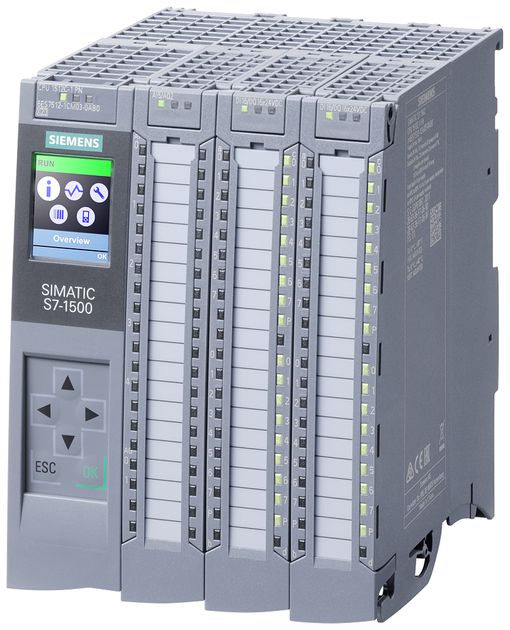 Miðeining S7-1500, CPU 1512C-1 PN vörumynd - mynd 1 af 3