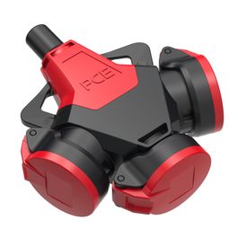 Taugarþrítengill. gúmmi m/loki IP44 TAURUS vörumynd