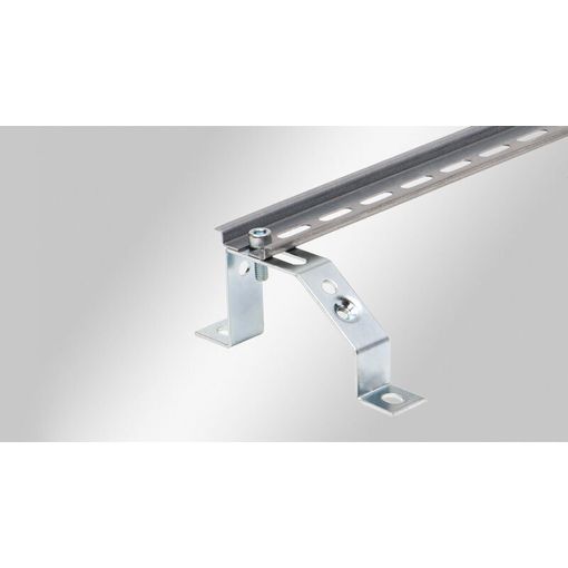 Upph. MF-A88, f. DIN-skinnur, hallandi 80x20x88 mm vörumynd - mynd 1 af 3