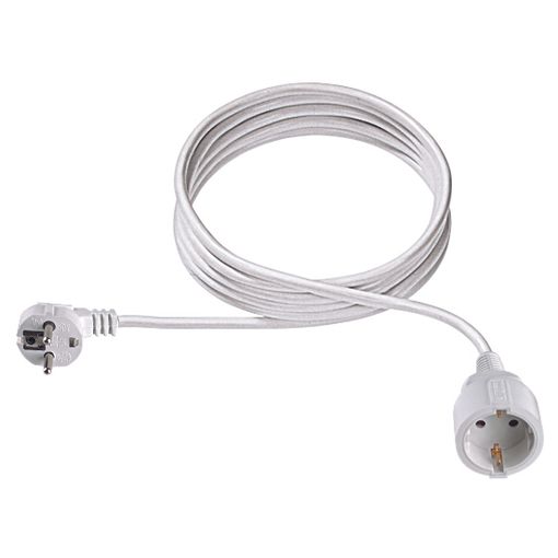 Framlengingarsnúra 2 m - hv. vörumynd - mynd 1 af 1