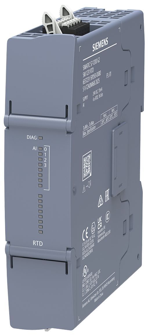 Inngangseining S7-1200 G2, 4 AI, RTD, SM1231 vörumynd - mynd 1 af 4