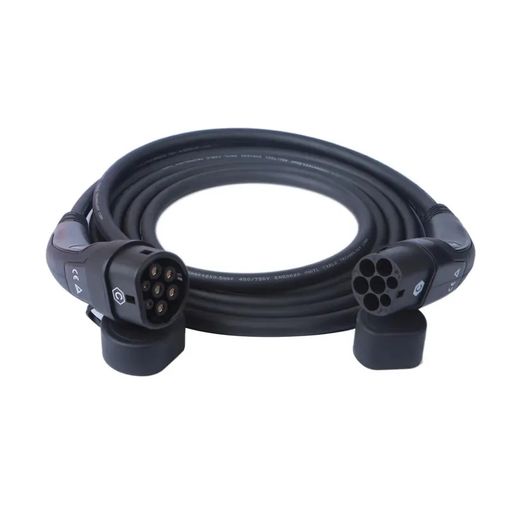 Hleðslukapall T2-T2 16A, 11kW, 10m vörumynd - mynd 1 af 3