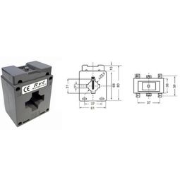 Straumspennir, 100 / 5 A, gat 21 / 30 x 10 mm vörumynd