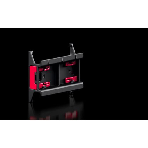 DIN skinna 10 mm, á 54 mm sökkul,m. fest 8 stk. vörumynd - mynd 1 af 1