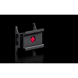 DIN skinna 10 mm, á 45 mm sökkul,m. hæðarst 8 stk. vörumynd