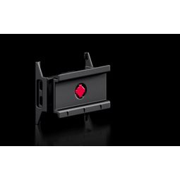 DIN skinna 10 mm, á 54 mm sökkul,m. hæðarst 8 stk. vörumynd