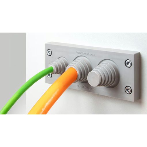 KEL-DPFR 24|4 gy Stunguplata 4 x 4 -18mm vörumynd - mynd 1 af 2